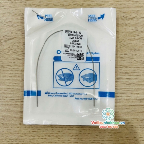 Dây cung TMA - Ormco