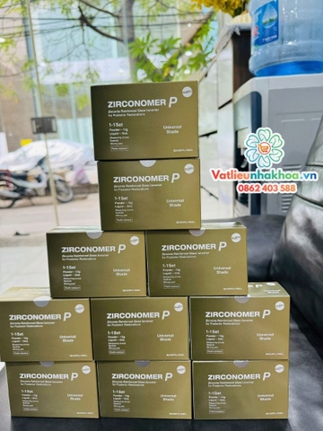 Vật liệu thay thế Amalgam - Cement trám Zirconomer P