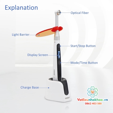 Đèn trám quang trùng hợp COXO DB686 Q1