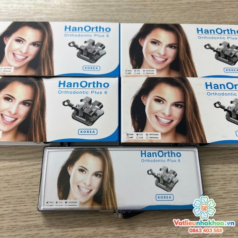 Mắc cài kim loại Hanortho (MUA 2 TẶNG 1, 5 TẶNG 3)