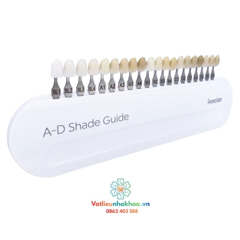 Bảng so màu Shade Guide A-D Ivoclar Vivadent