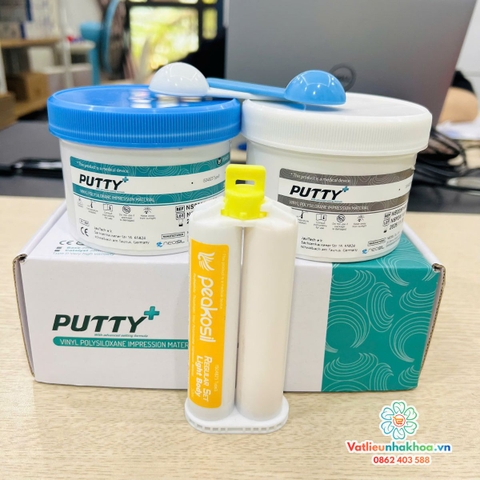 Vật liệu lấy dấu đặc Silicone Putty Peakosil (560ml) - DATE T11/2026
