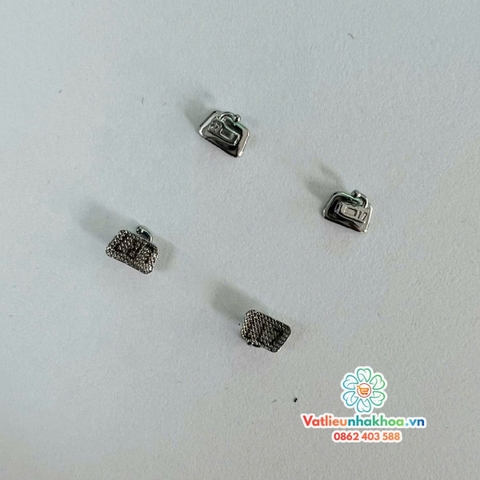 Mắc cài 1 ống răng 6, răng 7 - Khắc laze