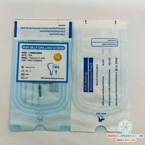 Minivis chỉnh nha Trung Quốc - Đầu bi (MUA 10 TẶNG 1)