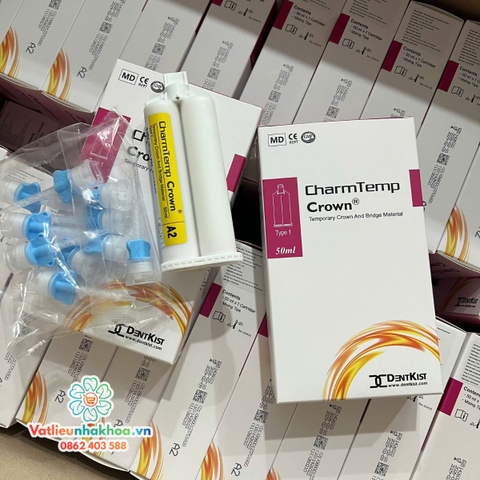 Vật liệu làm răng tạm CharmTemp Crown