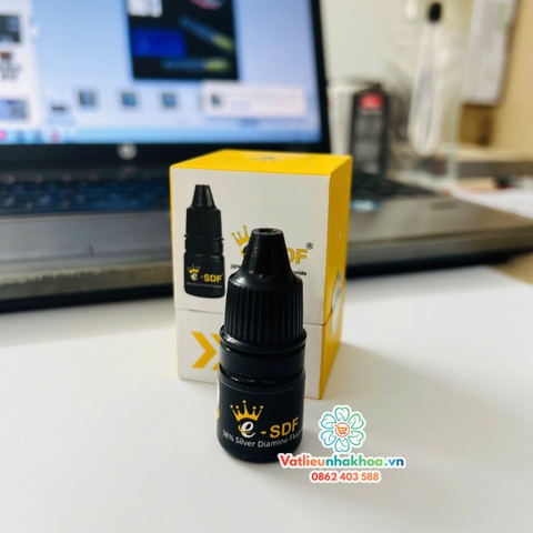 Dung dịch ngừa sâu răng Silver Diamine Fluoride SDF Kidsedental 38% - Lọ 3.3ml