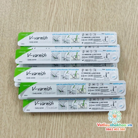 Gel Vecni Flour ngừa sâu răng V-Varnish (Tuýp)