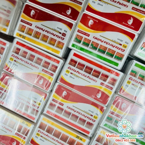 Cone Gutta Percha - Hãng Sure Endo (Hàn Quốc)