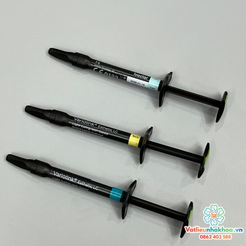 Xi măng thẩm mỹ chuyên gắn mặt dán sứ Variolink Esthetic LC (ống 2g)