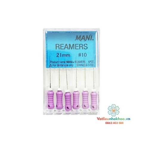 Trâm tay nội nha Reamers Mani (10-80)