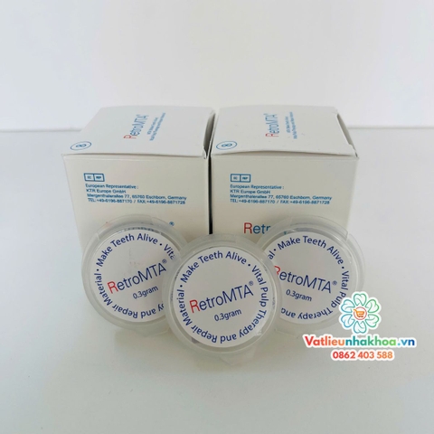 Retro MTA 0,3g Vật Liệu Bảo Tồn Tủy - Tép lẻ