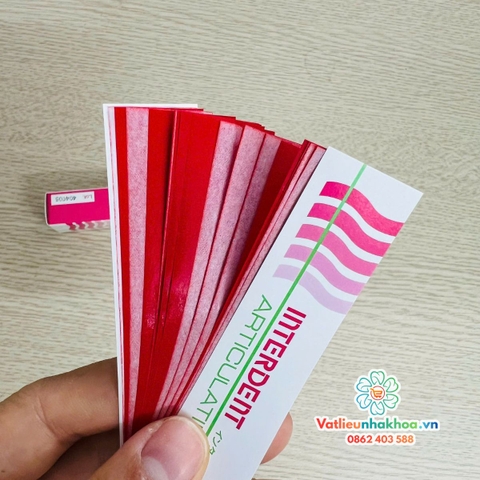 Giấy cắn Interdent (Articulating Paper) - インターデント