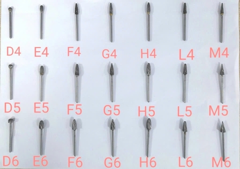 Mũi mài quả dứa