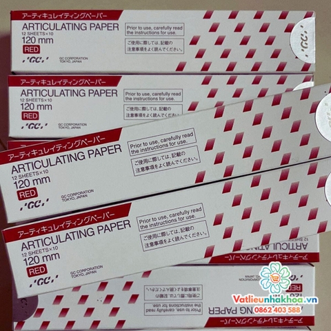 Giấy cắn GC Đỏ hàng chính hãng Nhật Bản