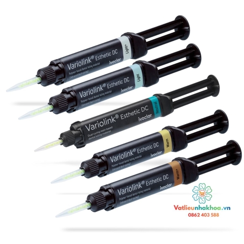 Xi măng gắn thẩm mỹ lưỡng trùng hợp Variolink Esthetic DC- Ivoclar Vivadent (Ống 5g)