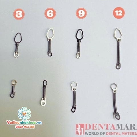 Lò xo kéo nha khoa đóng khoảng (Gói 10 cái)