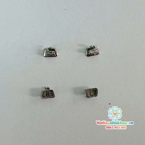 Mắc cài 1 ống răng 6, răng 7 - Khắc laze