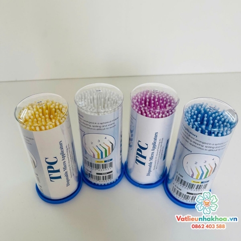 Cọ tăm bông TPC (Tăm bond) (100 chiếc/ống)
