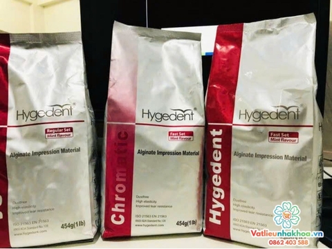 Chất lấy dấu Alginate Hygedent Chromatic