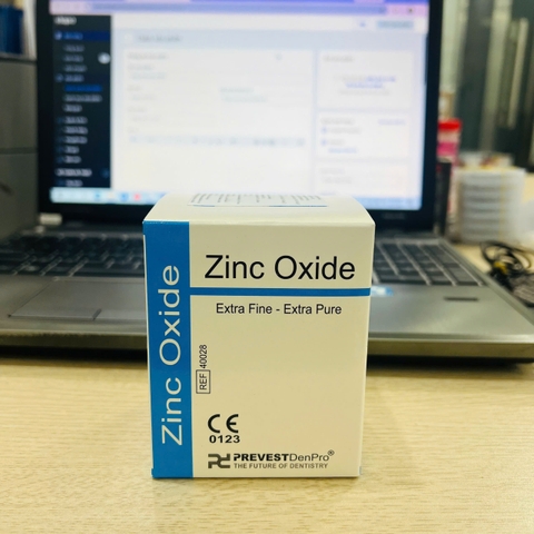 Oxit kẽm - ZINC OXIDE - Prevest Ấn Độ (110g)