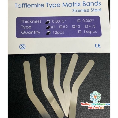 Lá Matrix Kim Loại - Gói 12 lá