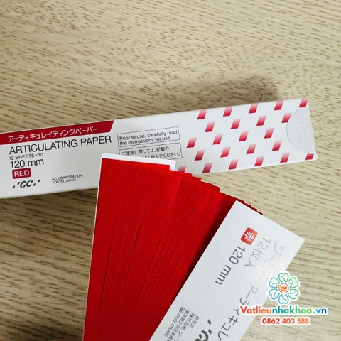 Giấy cắn GC Đỏ hàng chính hãng Nhật Bản