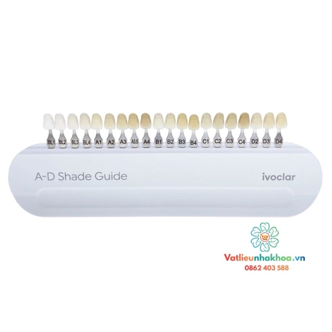 Bảng so màu Shade Guide A-D Ivoclar Vivadent