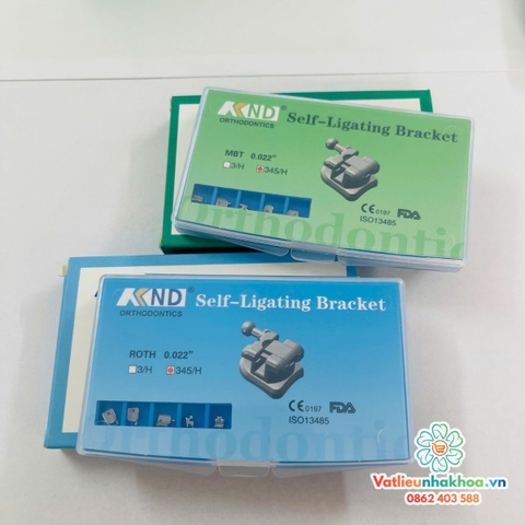 Mắc cài kim loại tự khóa KND (tự buộc) (MUA 10 TẶNG 1)