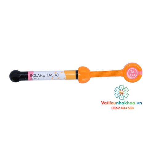 Composite đặc trám răng Solare màu cam GC Nhật bản