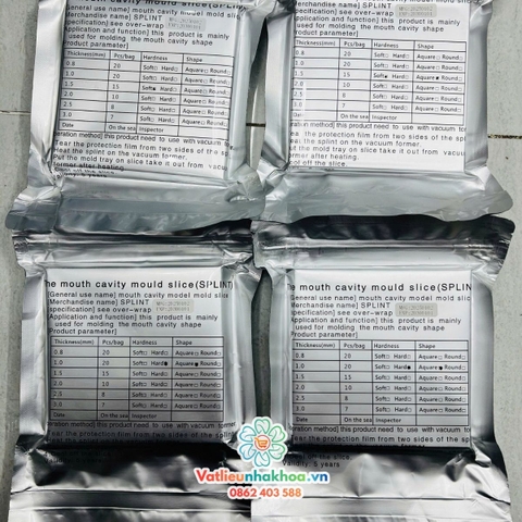 Miếng ép máng tẩy TQ