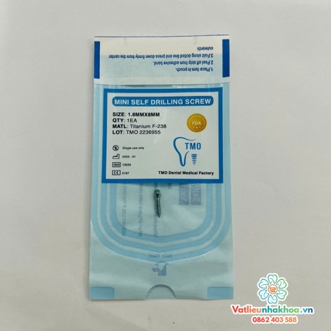 Minivis chỉnh nha Trung Quốc - Đầu bi (MUA 10 TẶNG 1)