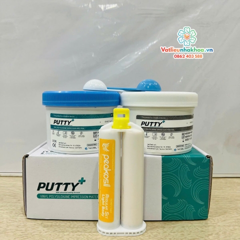Vật liệu lấy dấu đặc Silicone Putty Peakosil (560ml) - DATE T11/2026