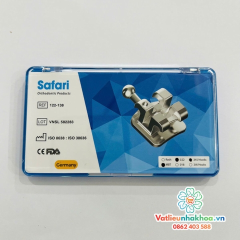 Mắc cài kim loại Safari (Mua 5 tặng 1)