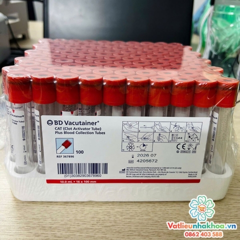 Ống nghiệm làm PRF 10ml BD Vacutainer