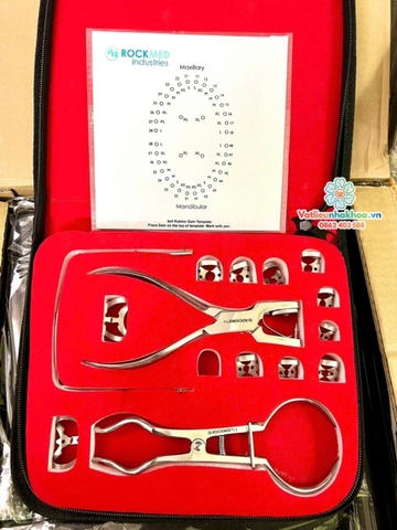 Bộ Dụng Cụ Đặt Đê Cao Su Rockmed Tiêu Chuẩn