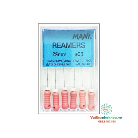 Trâm tay nội nha Reamers Mani (10-80)