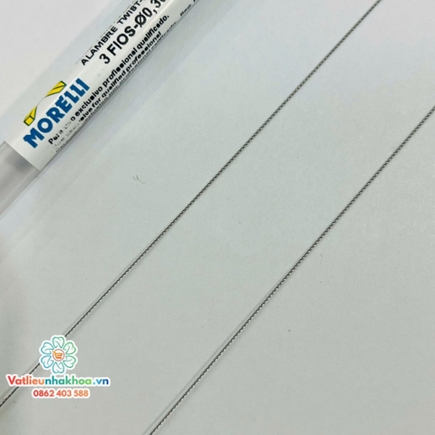 Dây duy trì sau chỉnh nha - Dây thẳng Morrelli