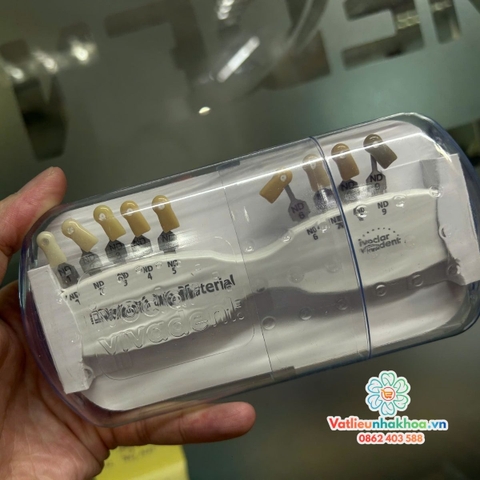 Bảng so màu cùi răng IPS Nature Die Material