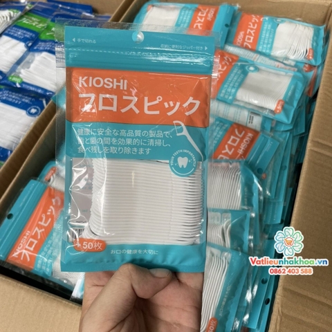 Tăm chỉ nha khoa Kioshi - Nhật Bản (5 TẶNG 2, 10 TẶNG 5)