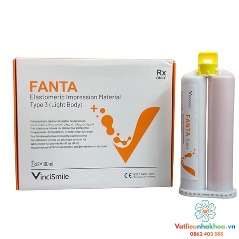 Cao su Silicon lỏng Lấy dấu Fanta – Dạng Bơm Súng