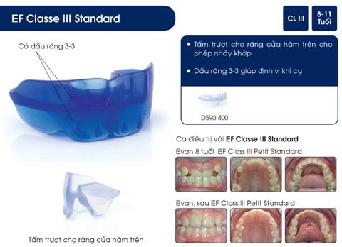 Hàm định hình khớp răng EF Line Orthoplus