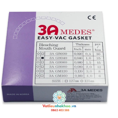 Miếng ép máng tẩy 3A Medes Hàn Quốc