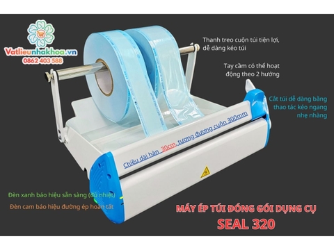 Máy ép túi đóng gói dụng cụ SEAL 320