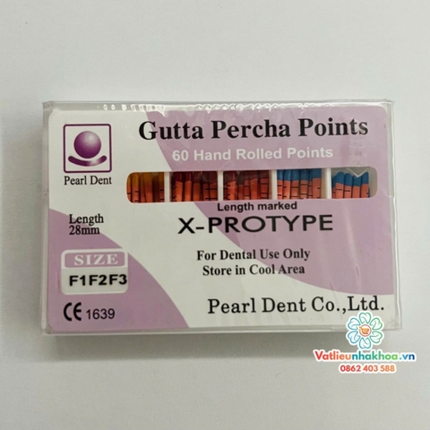 Gutta Percha Points nội nha Protaper X-Protype Pearl Dent