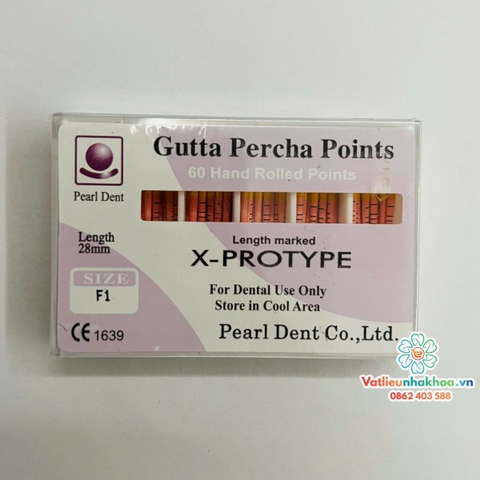 Gutta Percha Points nội nha Protaper X-Protype Pearl Dent