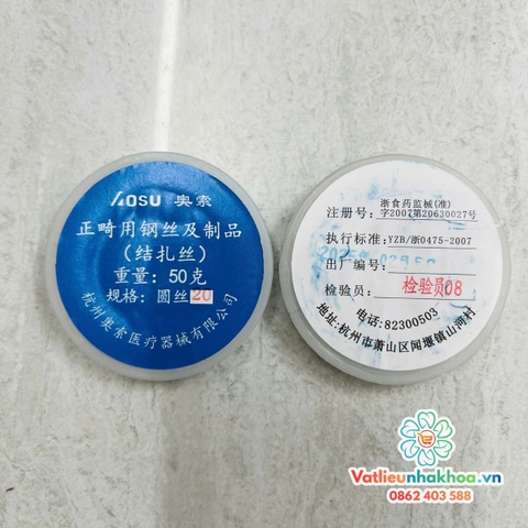 Chỉ thép buộc mắc cài