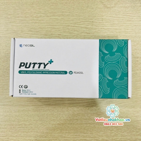 Vật liệu lấy dấu đặc Silicone Putty Peakosil (560ml) - DATE T11/2026