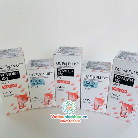 Xi măng gắn răng GC Fuji Plus Nhật Bản