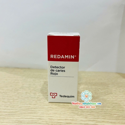Chất chỉ thị màu sâu răng Redamin Red Caries Detector - Tedequim