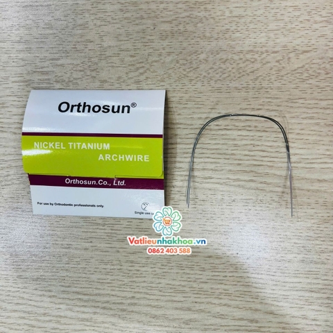 Dây cung ngược Reverse đuôi thẳng Orthosun Hàn Quốc - Gói 2 sợi